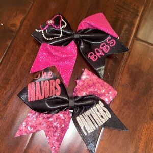 Cheer Athletics Panthers Cheer Bows
